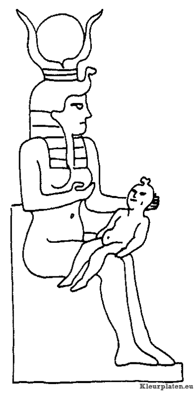 Egypte kleurplaten