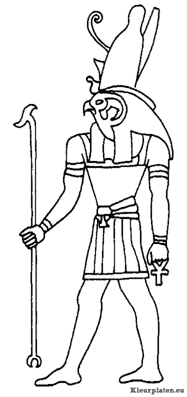 Egypte kleurplaten