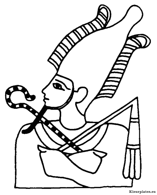 Egypte kleurplaten