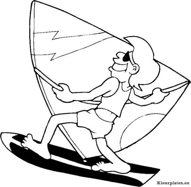 Zomervakantie kleurplaten