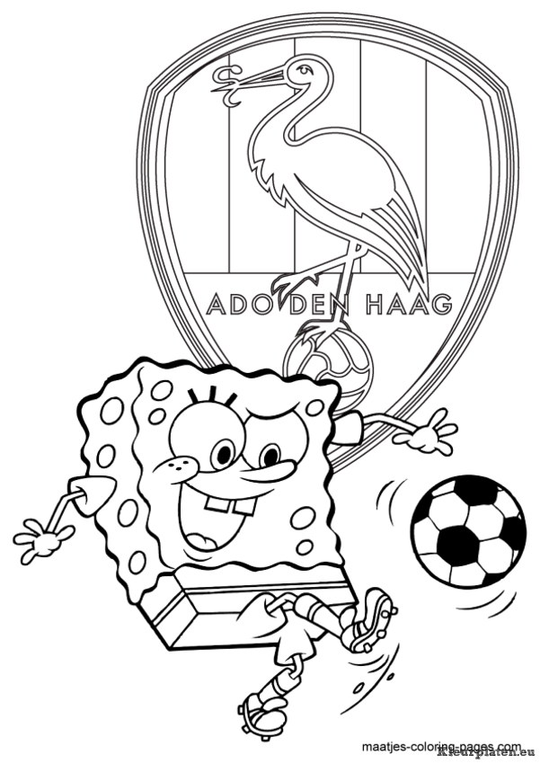Ado den haag kleurplaten