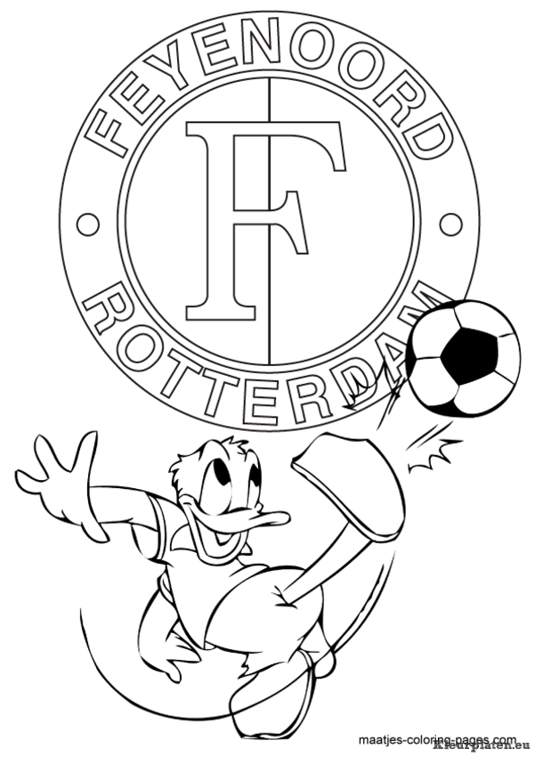 Feyenoord kleurplaten