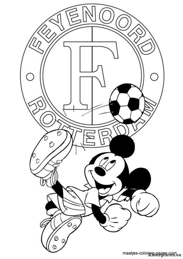 Feyenoord kleurplaten