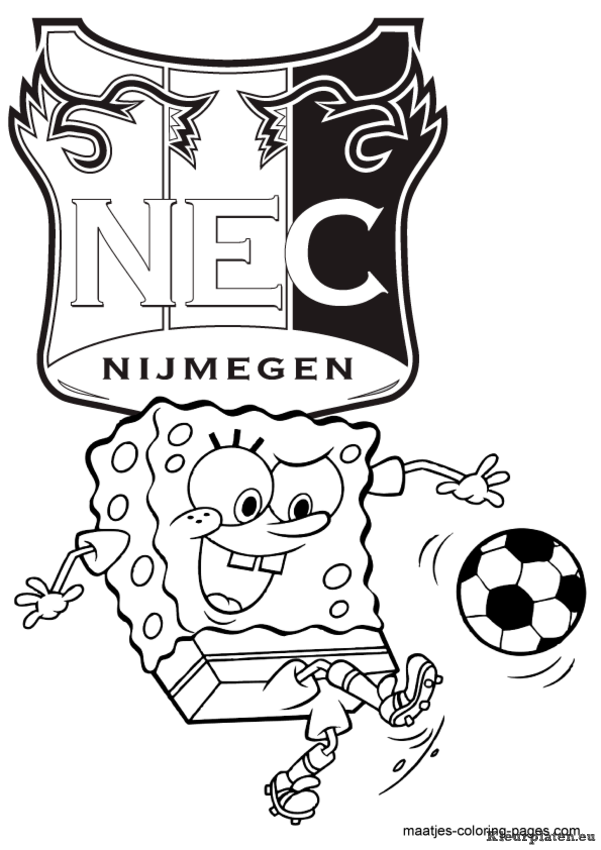 Nec kleurplaat