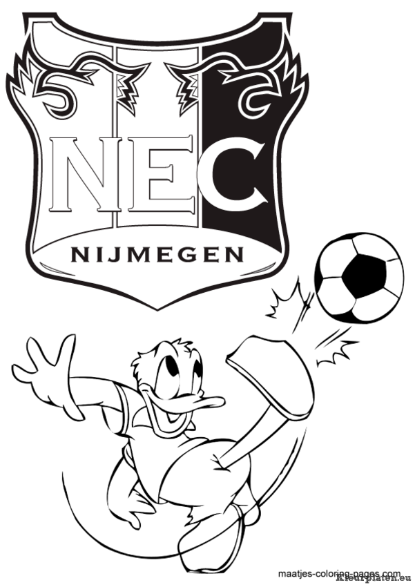 Nec kleurplaat