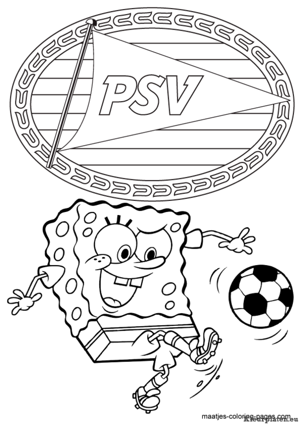 Psv kleurplaat