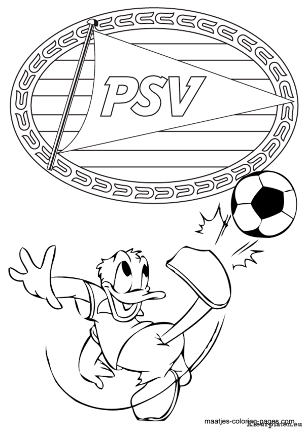 Psv kleurplaten