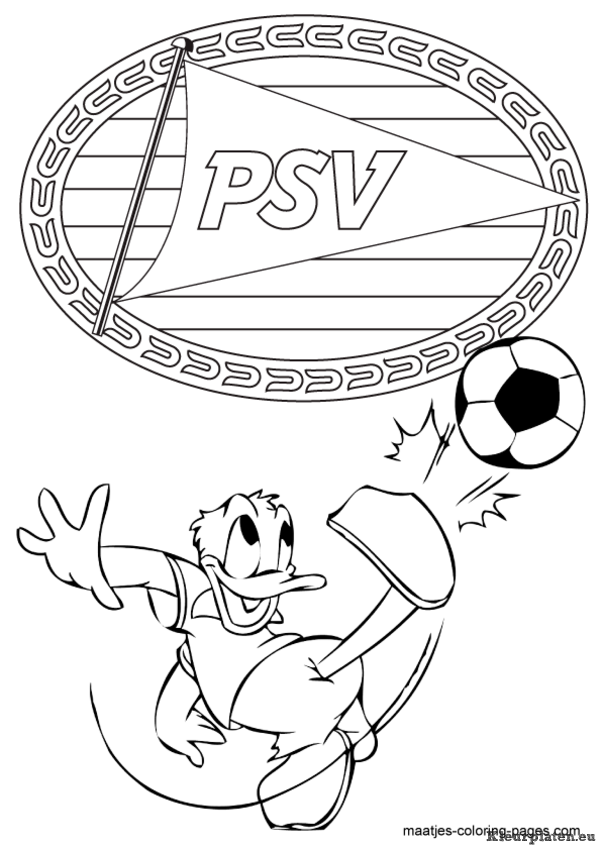 Psv kleurplaat