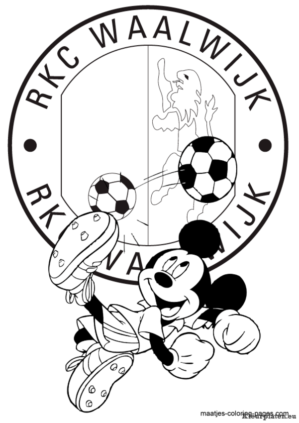 Rkc waalwijk kleurplaten