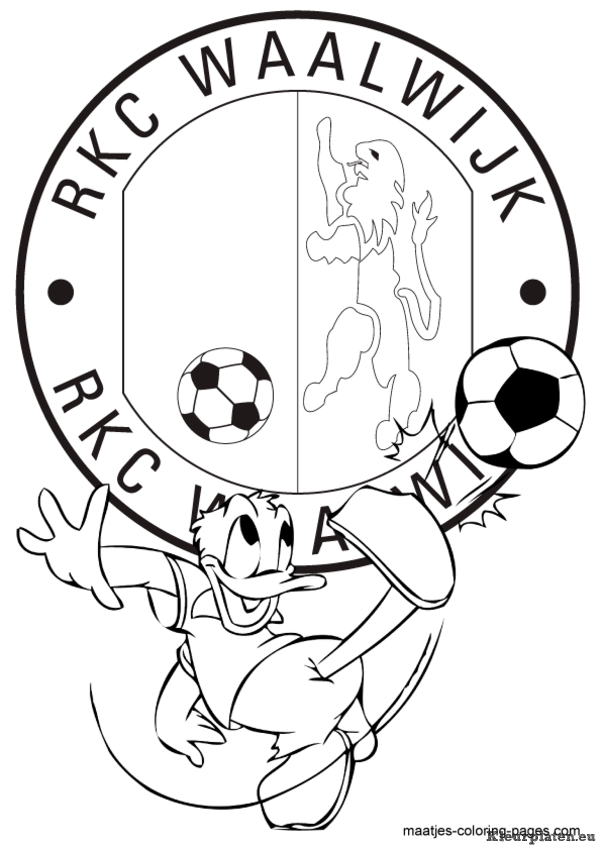 Rkc waalwijk kleurplaten