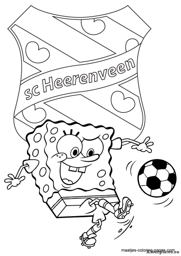 Sc heerenveen kleurplaten