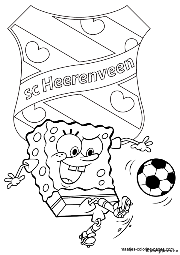 Sc heerenveen kleurplaat