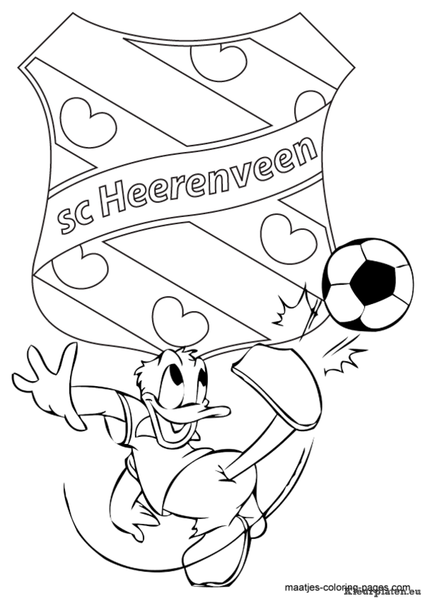 Sc heerenveen kleurplaat