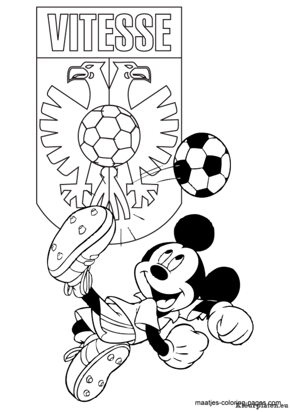 Vitesse kleurplaten