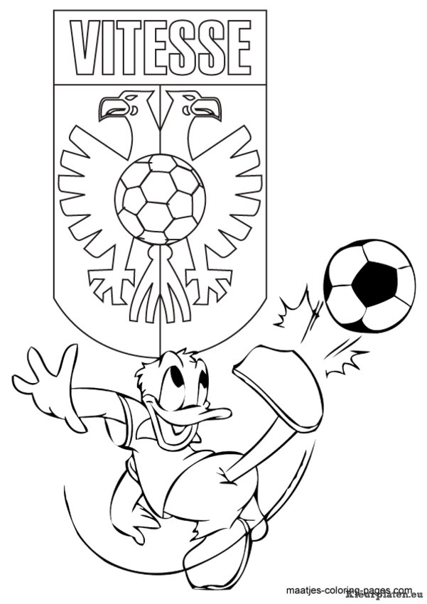 Vitesse kleurplaten
