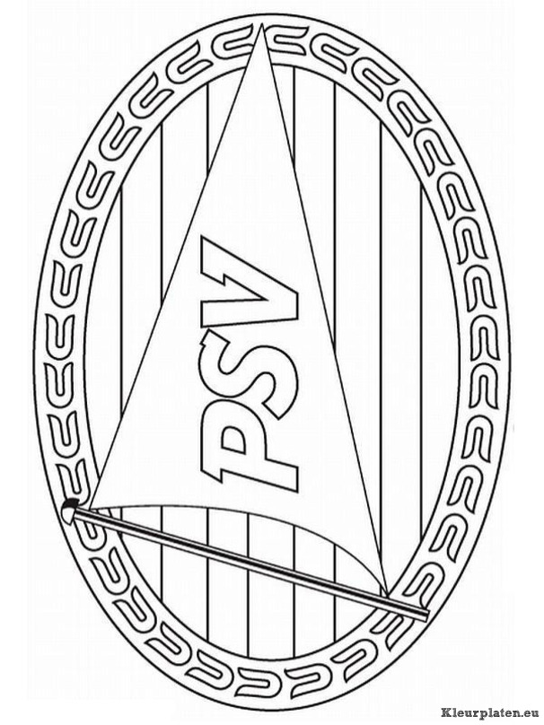 Voetbalclub nederland logo kleurplaten