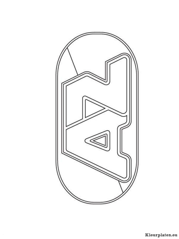 Voetbalclub nederland logo kleurplaten