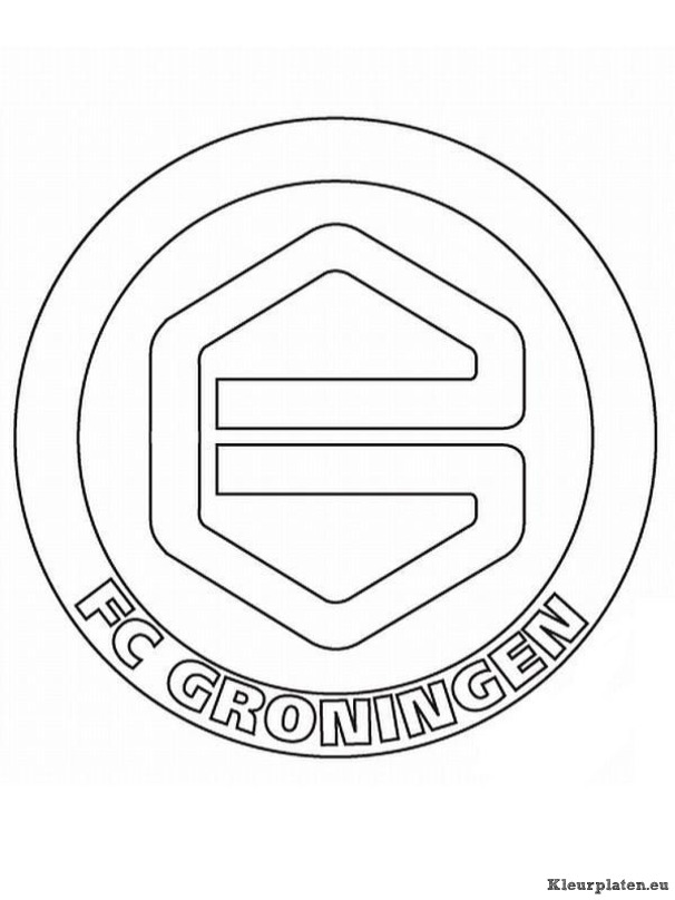 Voetbalclub nederland logo kleurplaat
