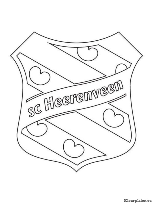 Voetbalclub nederland logo kleurplaat