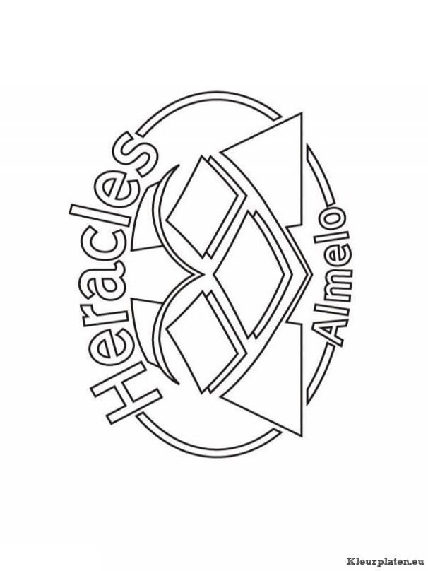 Voetbalclub nederland logo kleurplaten