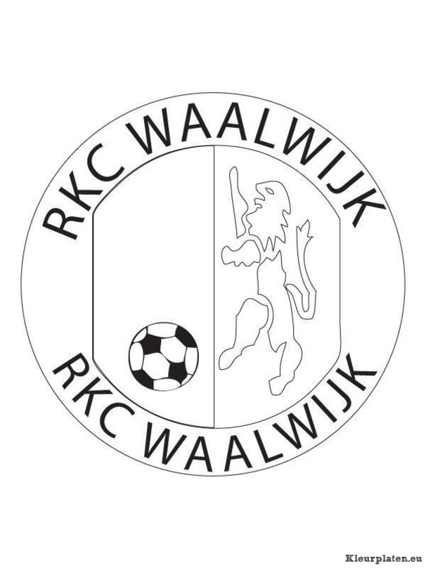 Voetbalclub nederland logo kleurplaten