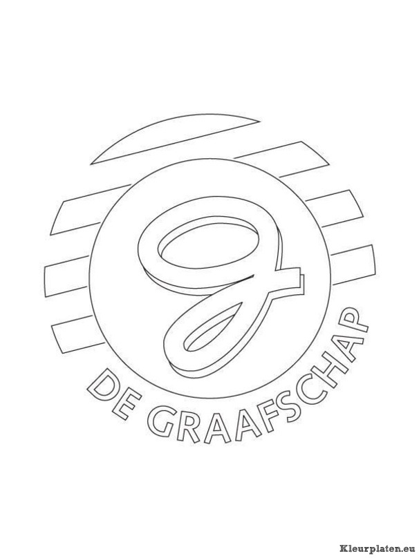 Voetbalclub nederland logo kleurplaten