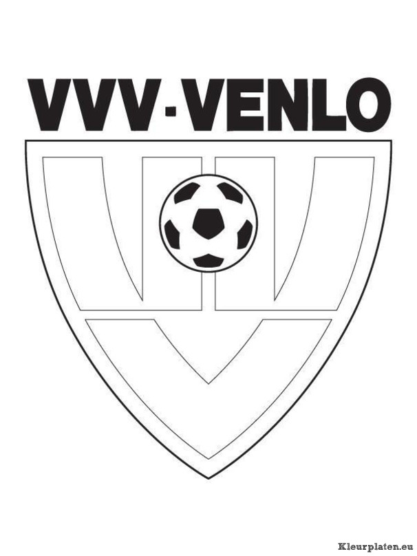Voetbalclub nederland logo kleurplaten