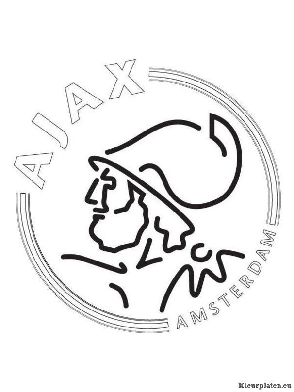 Voetbalclub nederland logo kleurplaten