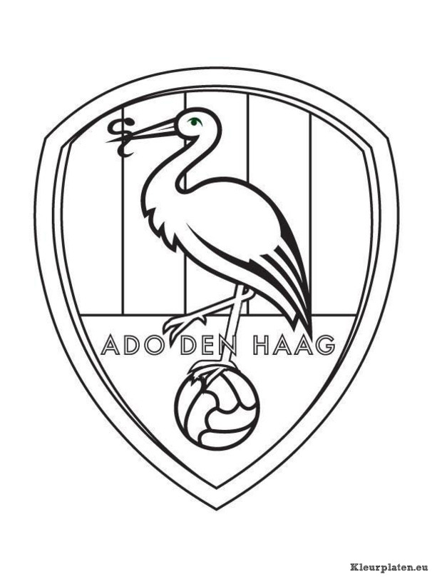 Voetbalclub nederland logo kleurplaten