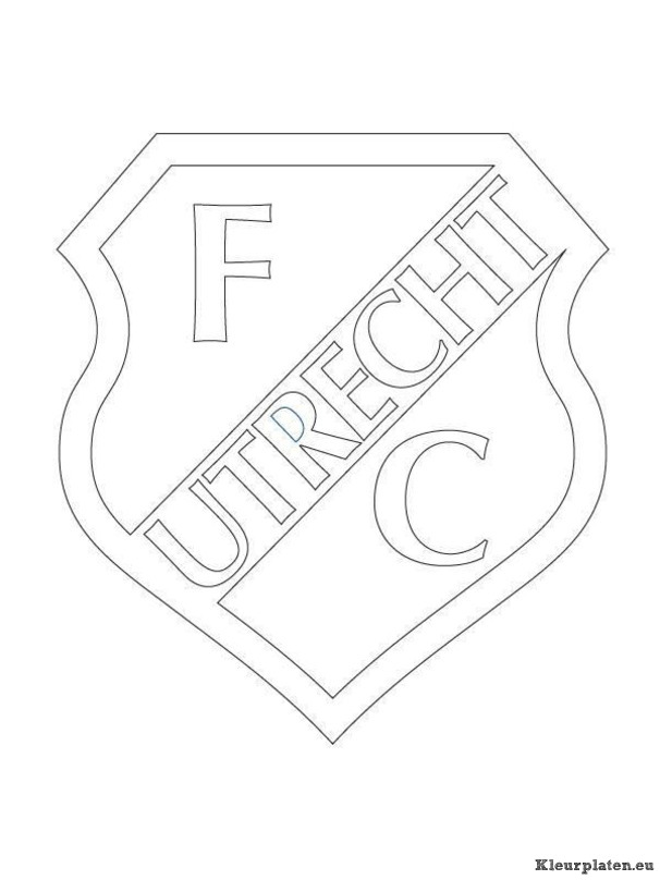 Voetbalclub nederland logo kleurplaten