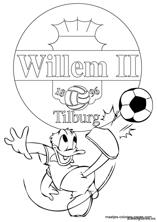 Willem ii kleurplaat